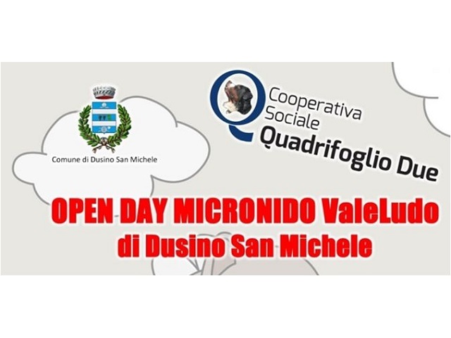 Dusino San Michele | Open day al Micronido ValeLudo